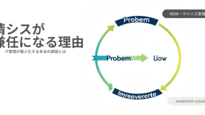 情シスが兼任になる理由｜中小企業でIT管理が属人化する本当の原因