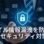 モバイル情報漏洩を防ぐ 5つのセキュリティ対策