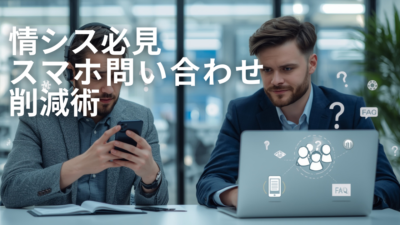 従業員からの「スマホの操作が分からない！」を激減させる情シス向けFAQ構築術