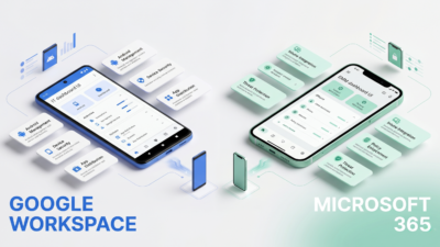 Google Workspace vs Microsoft 365｜モバイル運用で選ぶ情シス最適解